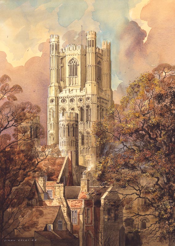 Ely Cathedral by Simon Dolby at The Dolby Gallery Oundle