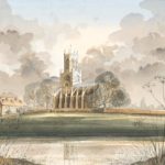 Fotheringhay Church, Nr Oundle, Northamptonshire by Simon Dolby at The Dolby Gallery Oundle