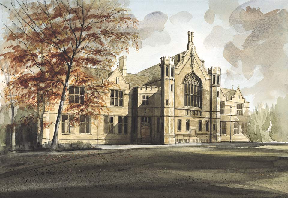 Great Hall, Oundle School by Simon Dolby at The Dolby Gallery