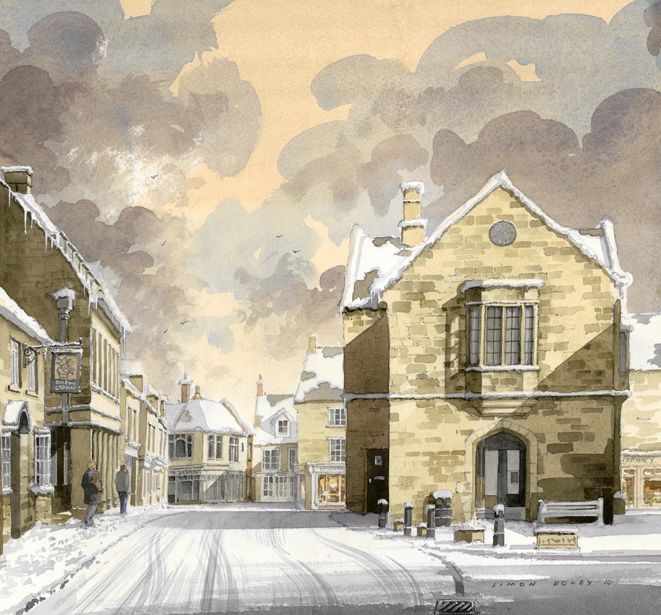 Snowy Oundle at The Dolby Gallery