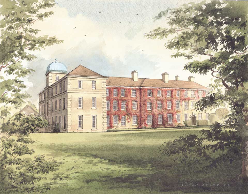 St Anthony House, Oundle School, by Simon Dolby at The Dolby Gallery Oundle