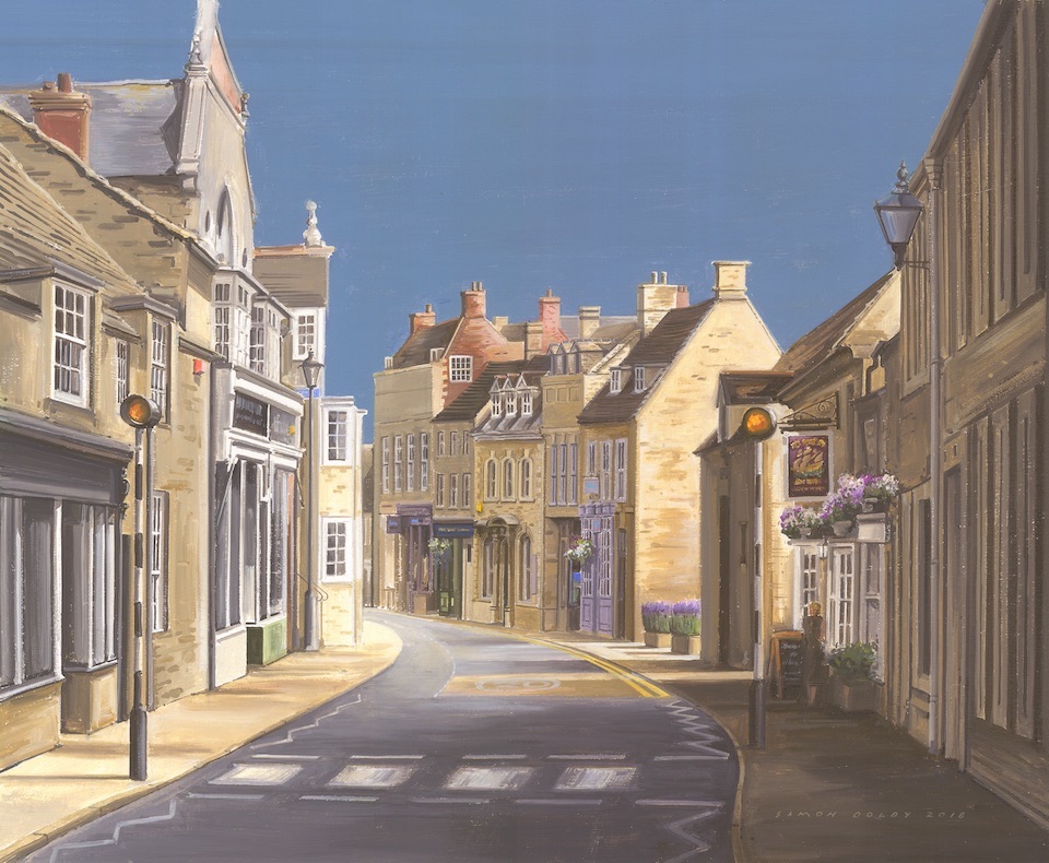 Zebra Crossing West Street Oundle 2018 by Simon Dolby @ The Dolby Gallery Oundle Northamptonshire