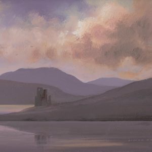 Ardvreck Castle, Loch Assent, Wester Ross, Scotland at The DolbyGallery, Oundle, Northamptonshire